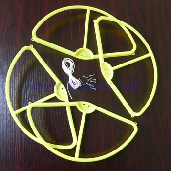 XK-X380 X380-A X380-B X380-C air dancer drone spare parts Outer protection frame (Yellow)